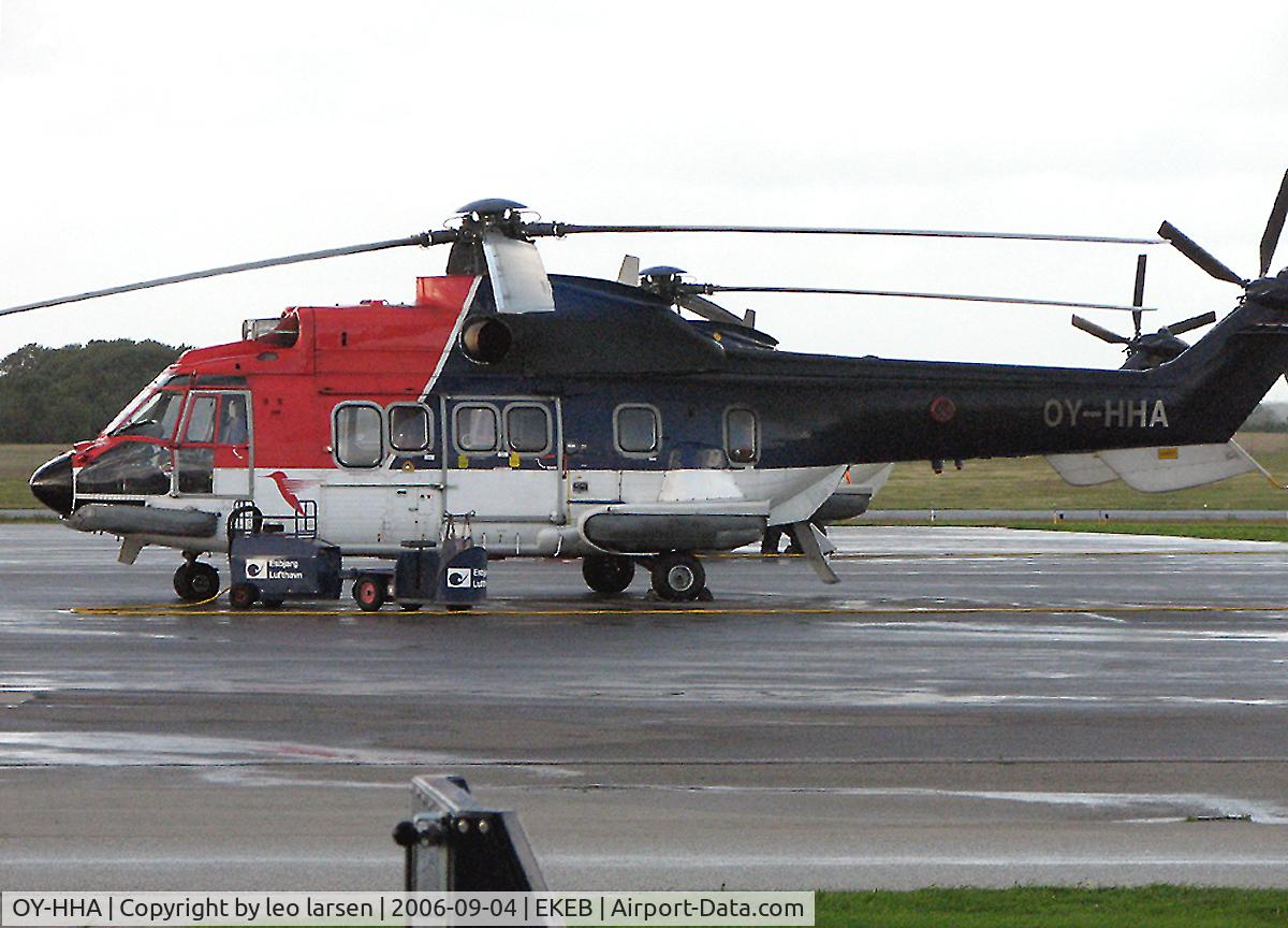 OY-HHA, 1981 Aerospatiale AS-332L Super Puma C/N 2015, Esbjerg Denmark 4.9.06