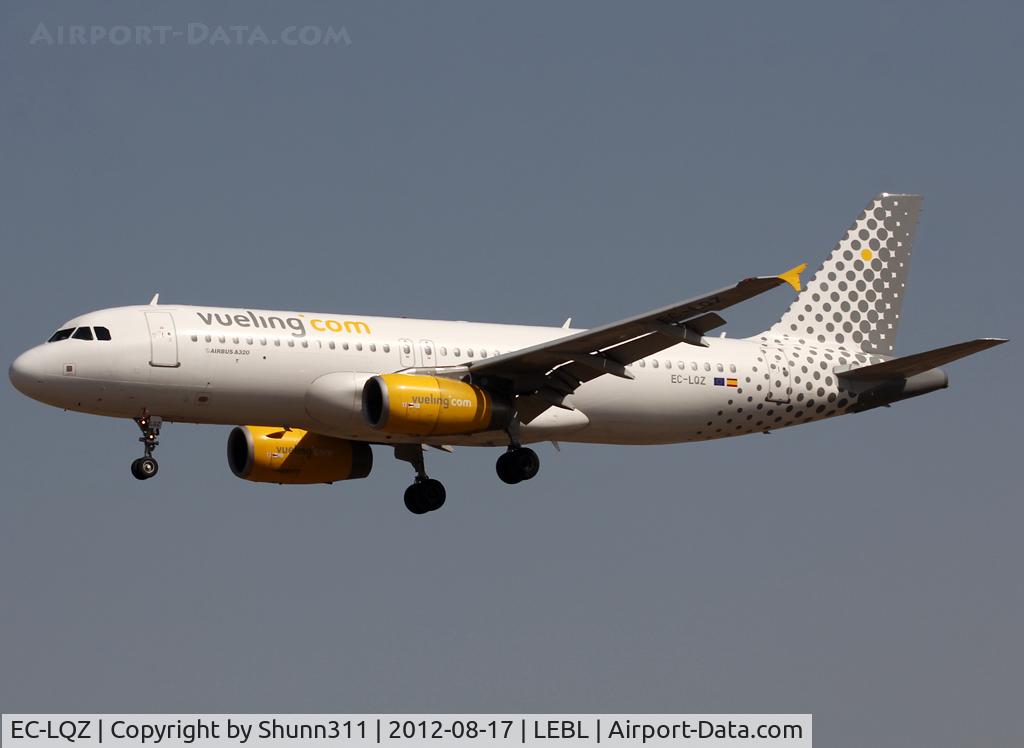 EC-LQZ, 2003 Airbus A320-232 C/N 1933, Landing rwy 25R