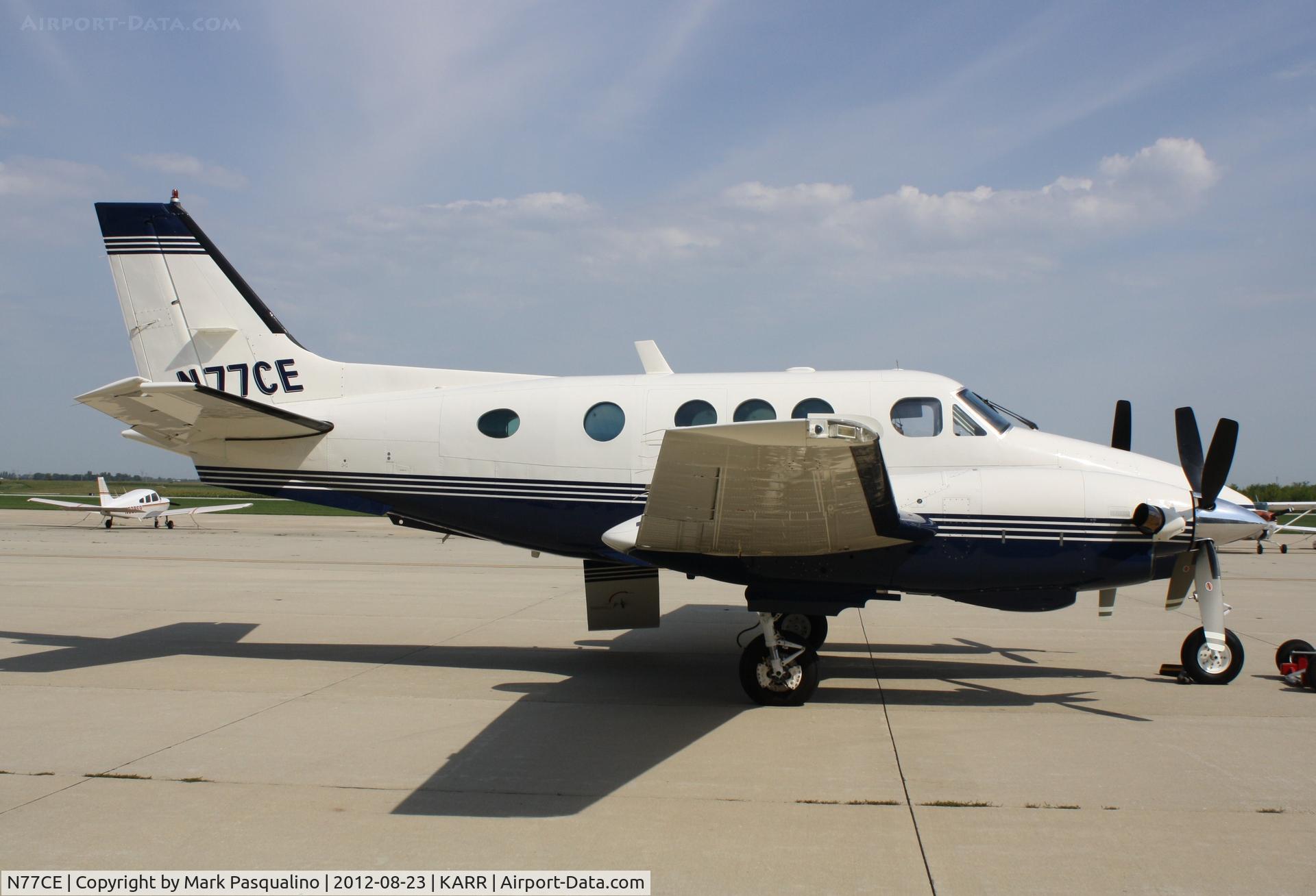 N77CE, 1978 Beech E-90 King Air C/N LW-257, Beech E90