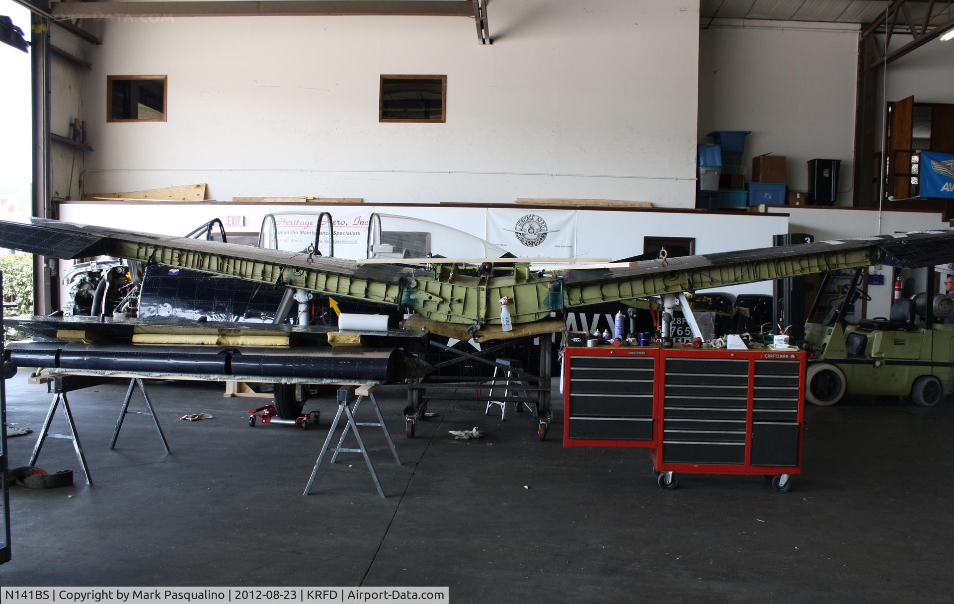 N141BS, 1951 North American T-28A Trojan C/N 174-508, North American T-28A