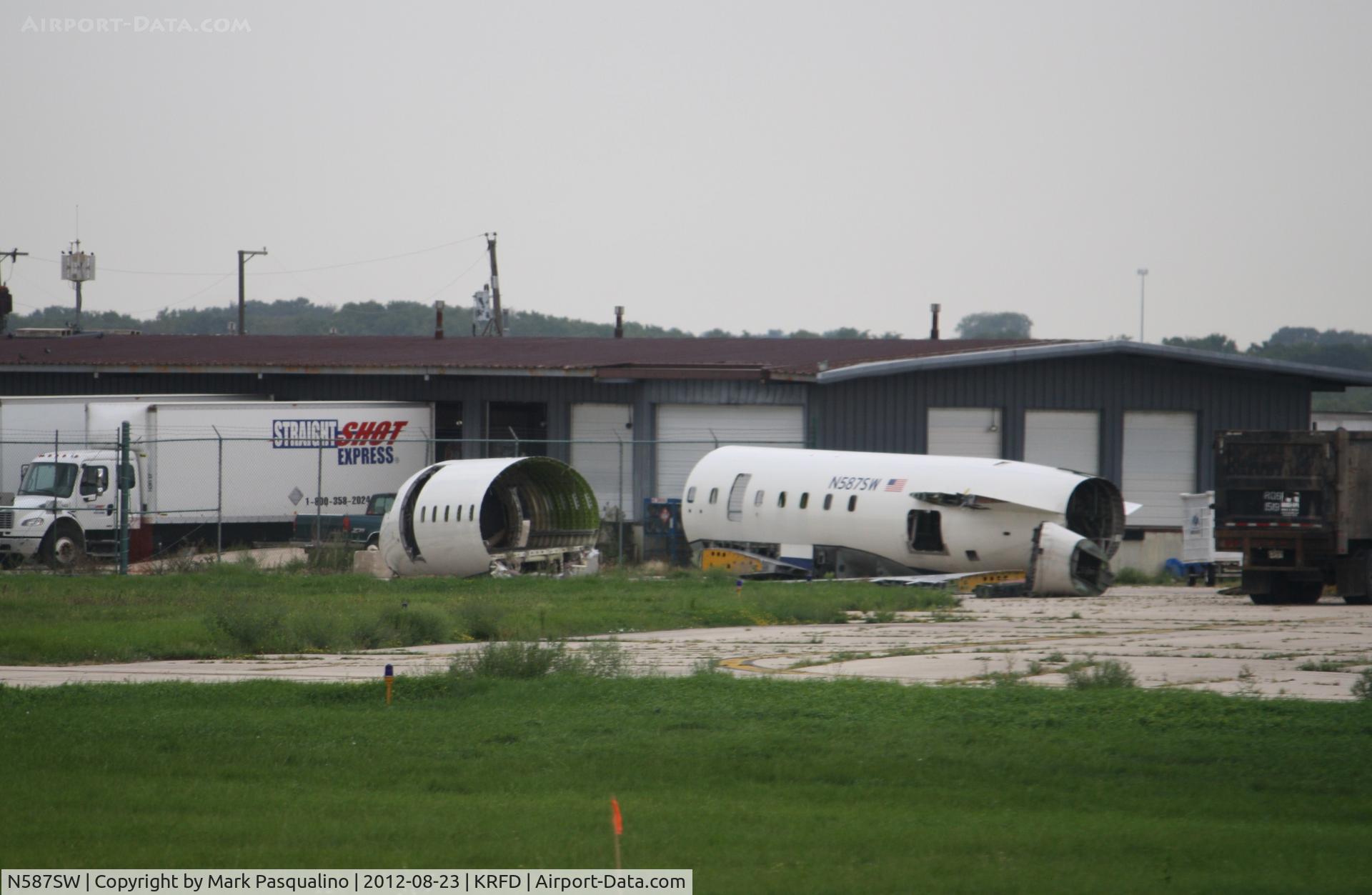 N587SW, 1995 Canadair CRJ-100ER (CL-600-2B19) C/N 7062, CL-600-2B19