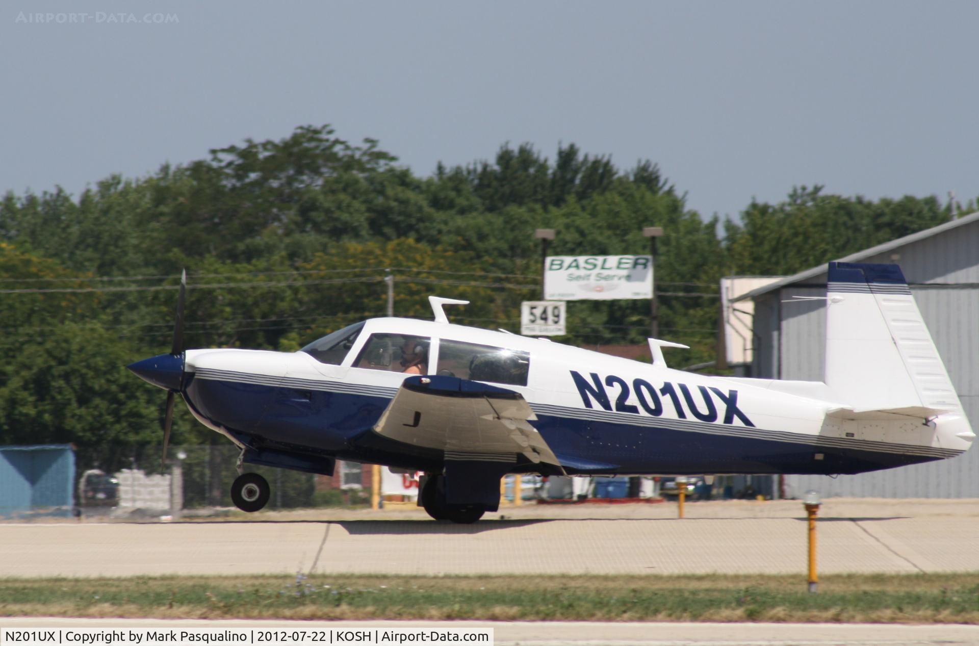 N201UX, 1977 Mooney M20J 201 C/N 24-0391, Mooney M20J