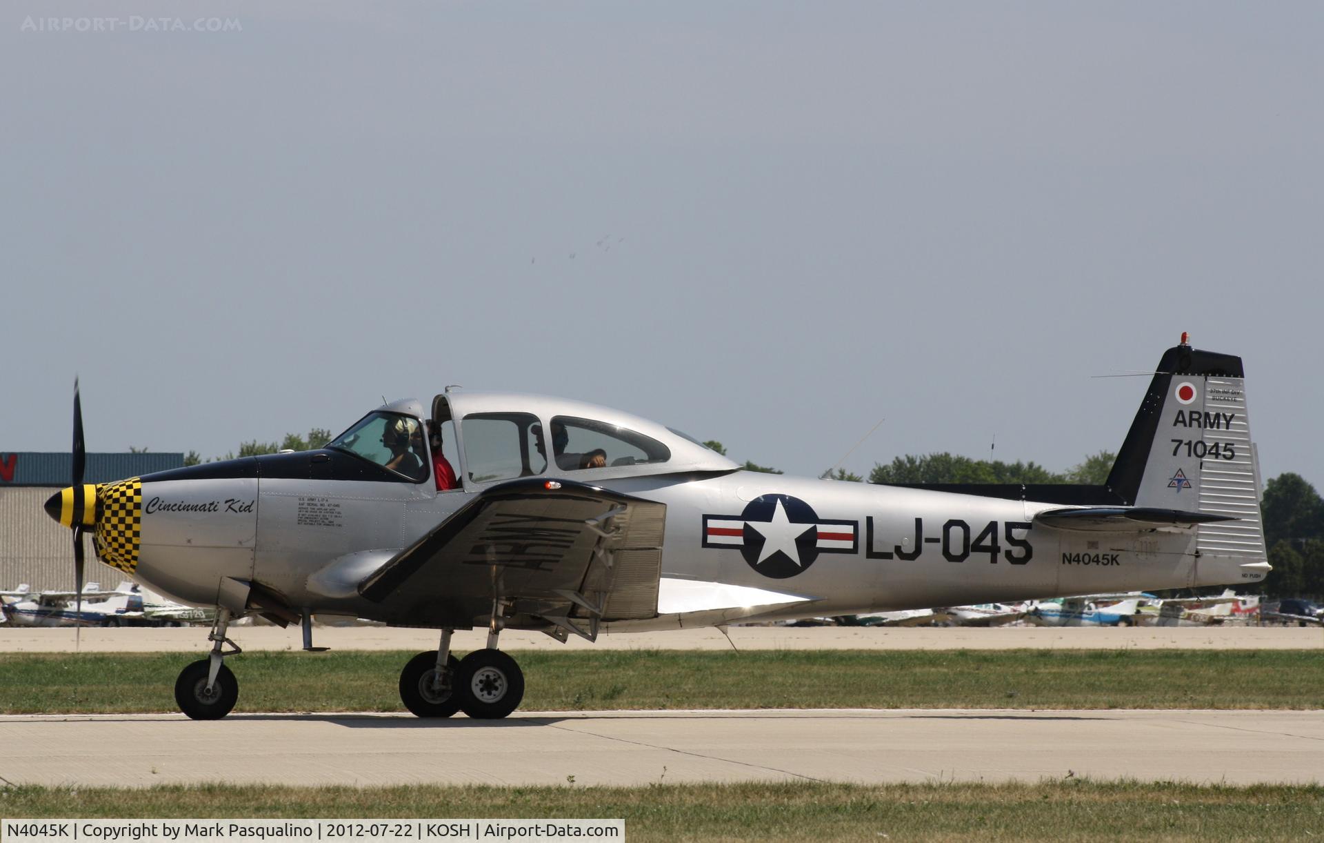 N4045K, 1947 North American Navion C/N NAV-4-1045, North American Navion