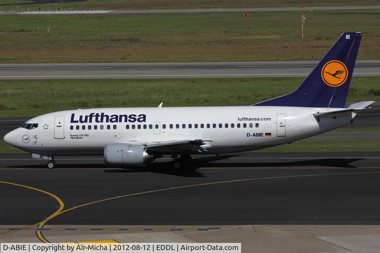 D-ABIE, 1990 Boeing 737-530 C/N 24819, Lufthansa, Boeing 737-530, CN: 24819/1979, Name: Hildesheim