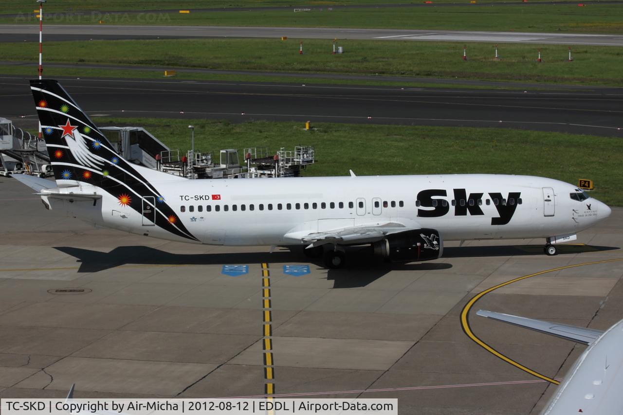 TC-SKD, 1992 Boeing 737-4Q8 C/N 25372, Sky Airlines, Boeing 737-4Q8, CN: 25372/2280, Name: Black Eagle