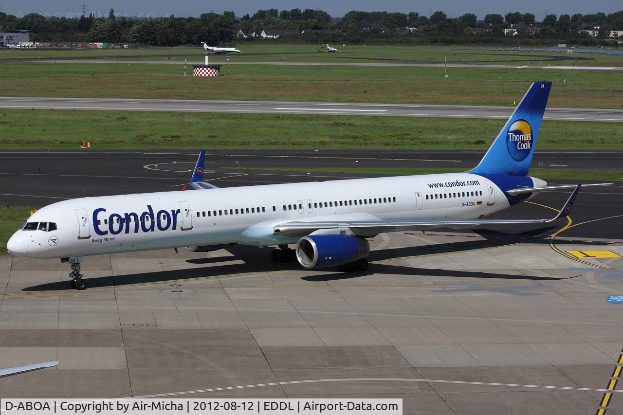 D-ABOA, 1998 Boeing 757-330 C/N 29016, Condor, Boeing 757-330 (WL), CN: 29016/0804