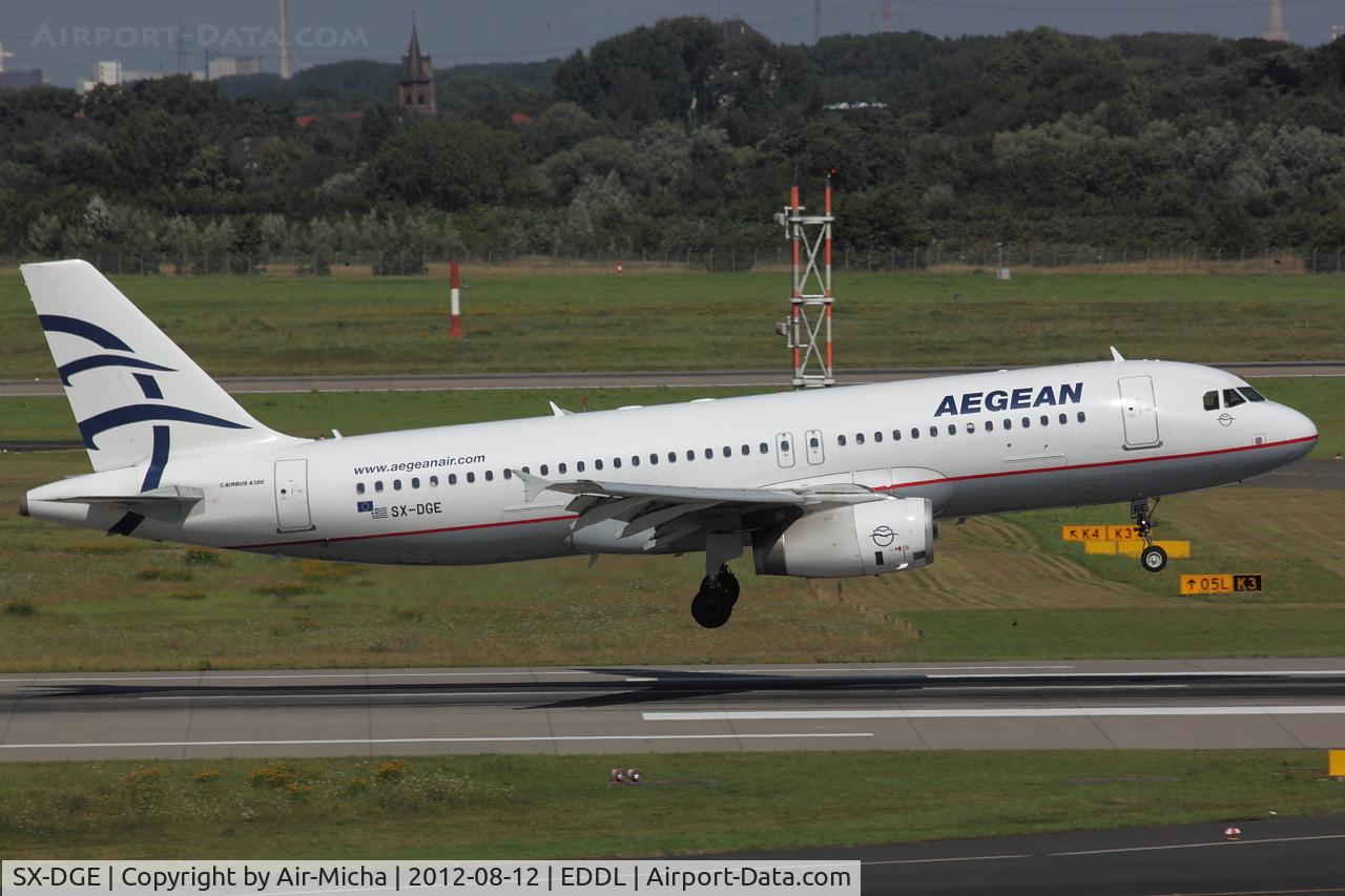 SX-DGE, 2009 Airbus A320-232 C/N 3990, Aegean Airlines, Airbus A320-232, CN: 3990