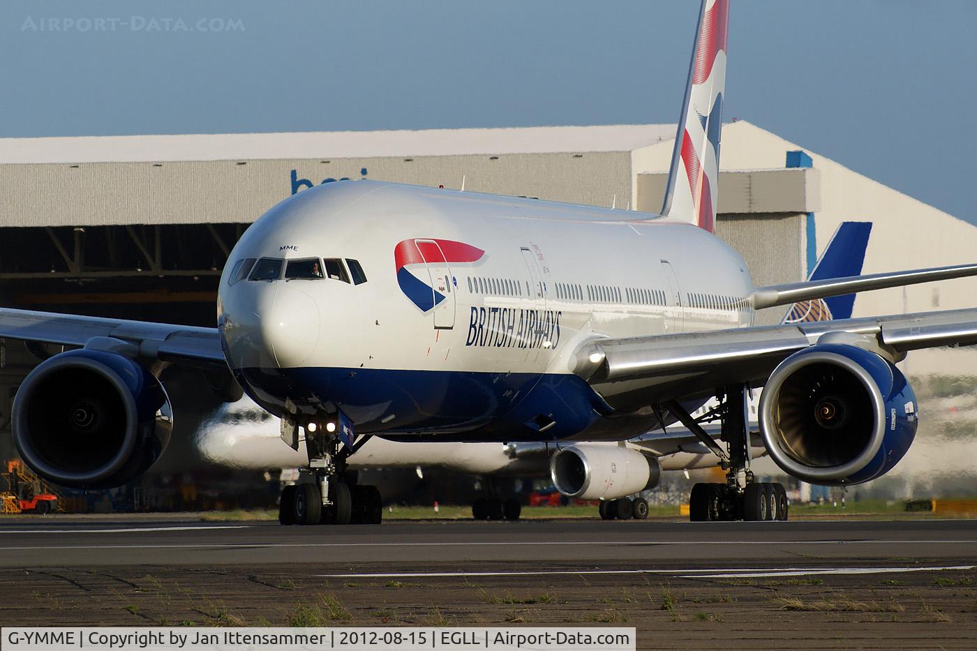 G-YMME, 2000 Boeing 777-236/ER C/N 30306, G-YMME @ EGLL