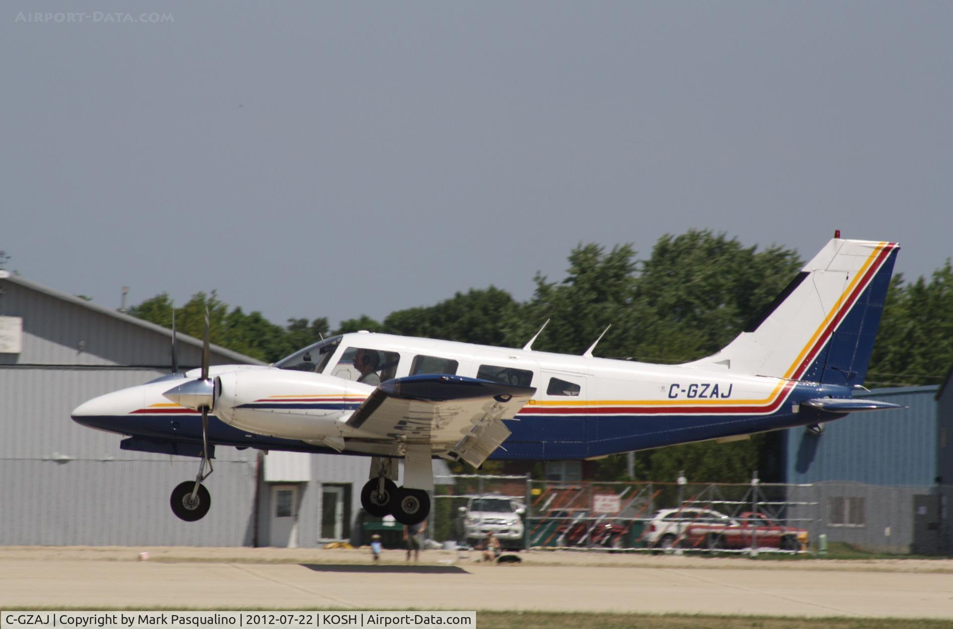 C-GZAJ, 1979 Piper PA-34-200T Seneca II C/N 34-7970333, Piper PA-34-200T
