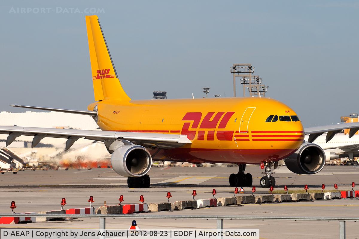 D-AEAP, 1994 Airbus A300B4-622R(F) C/N 724, Taxing to rwy 18