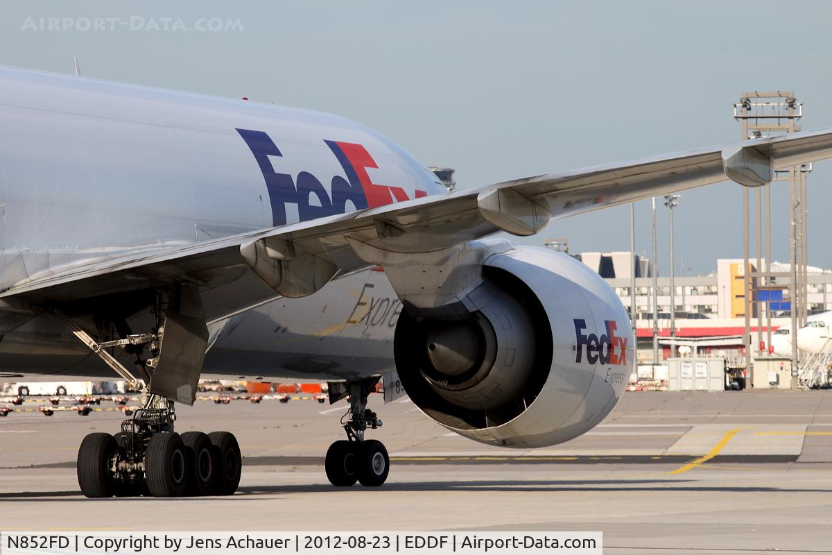 N852FD, 2010 Boeing 777-FS2 C/N 37723, Arriving FRA