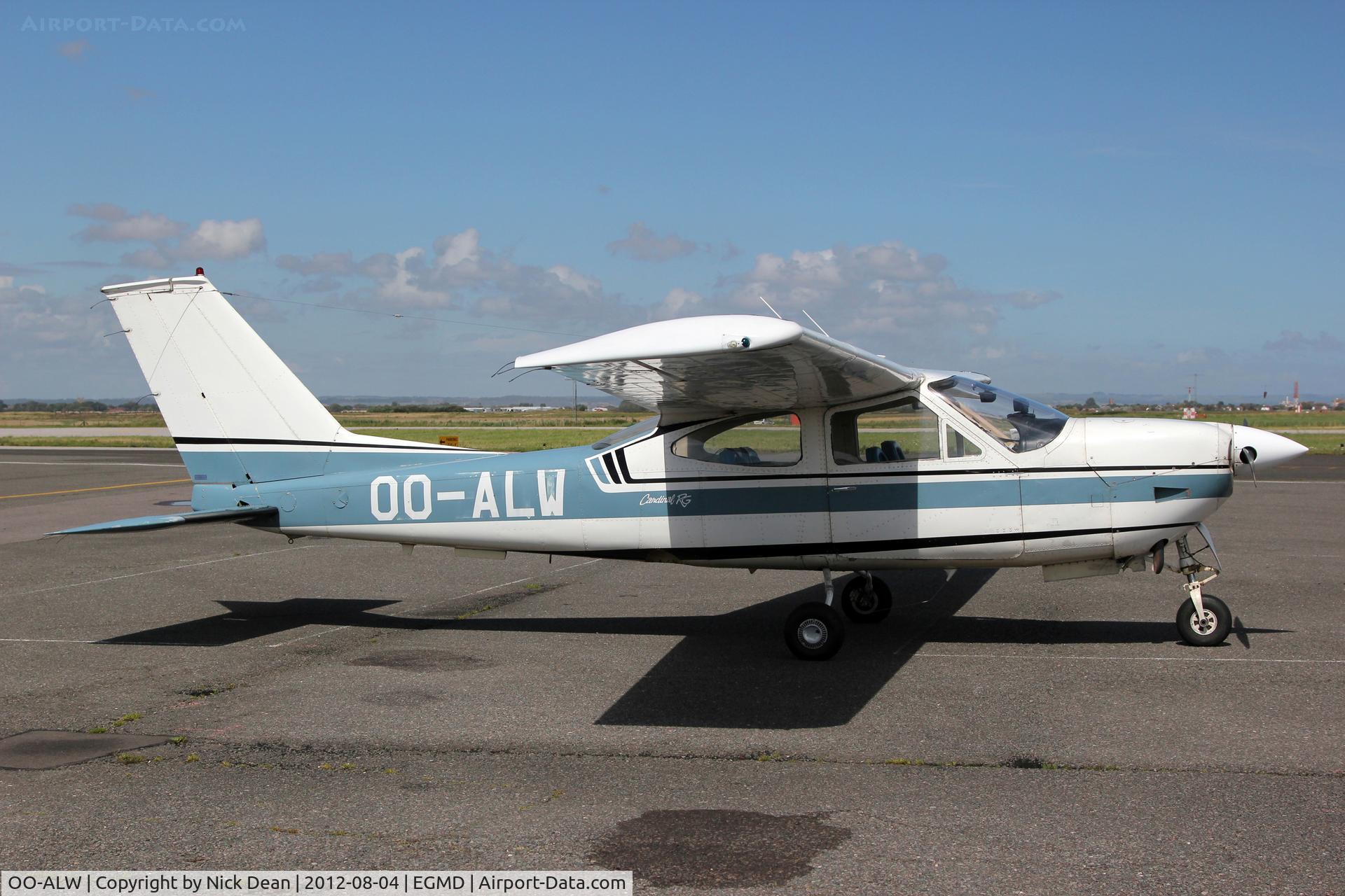OO-ALW, 1974 Reims F177RG Cardinal RG C/N 0097, EGMD/LYX