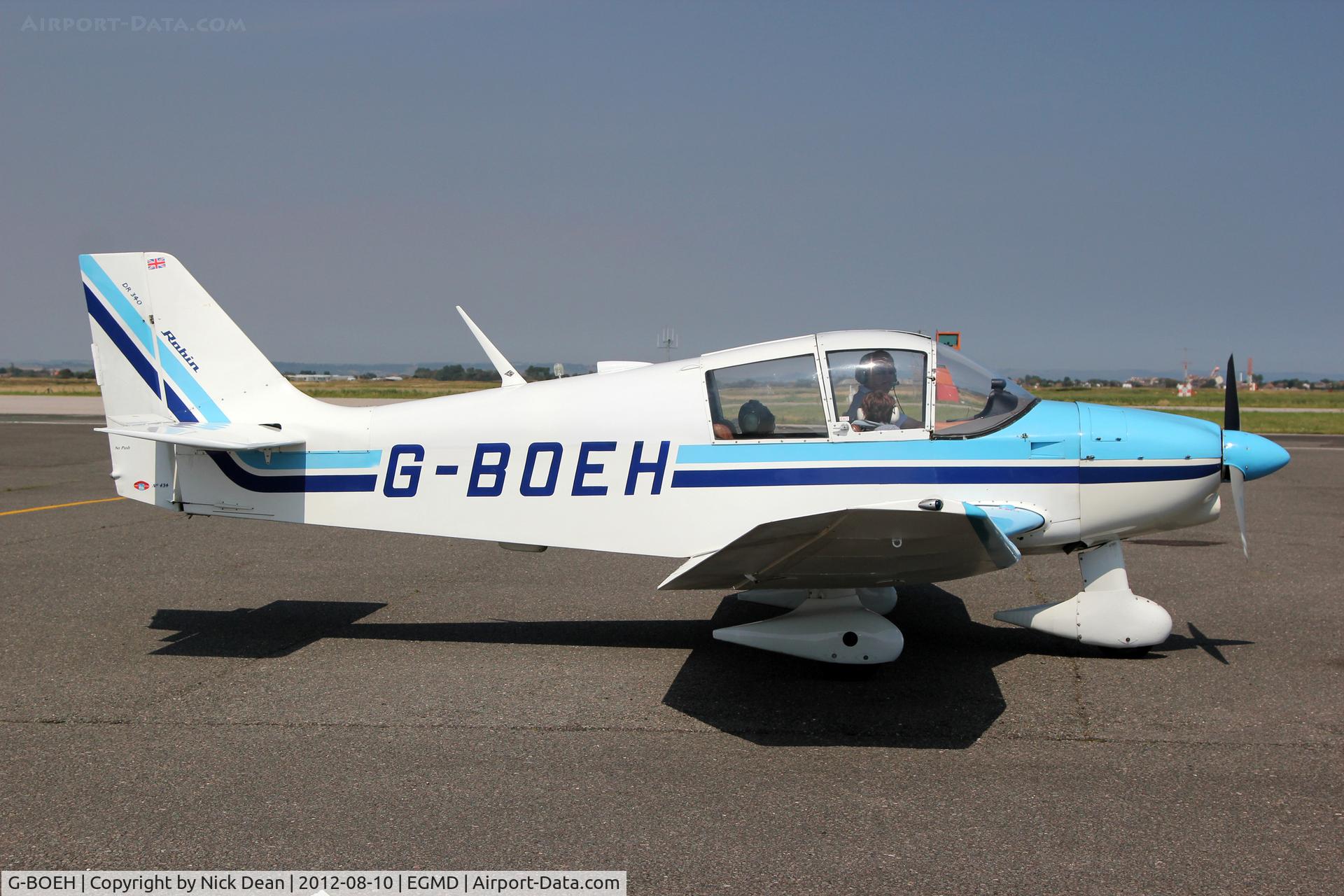 G-BOEH, 1970 CEA DR-340 Major C/N 434, EGMD/LYX