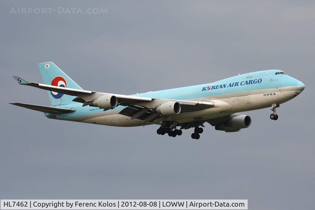 HL7462, 1997 Boeing 747-4B5F/SCD C/N 26406, lWien
