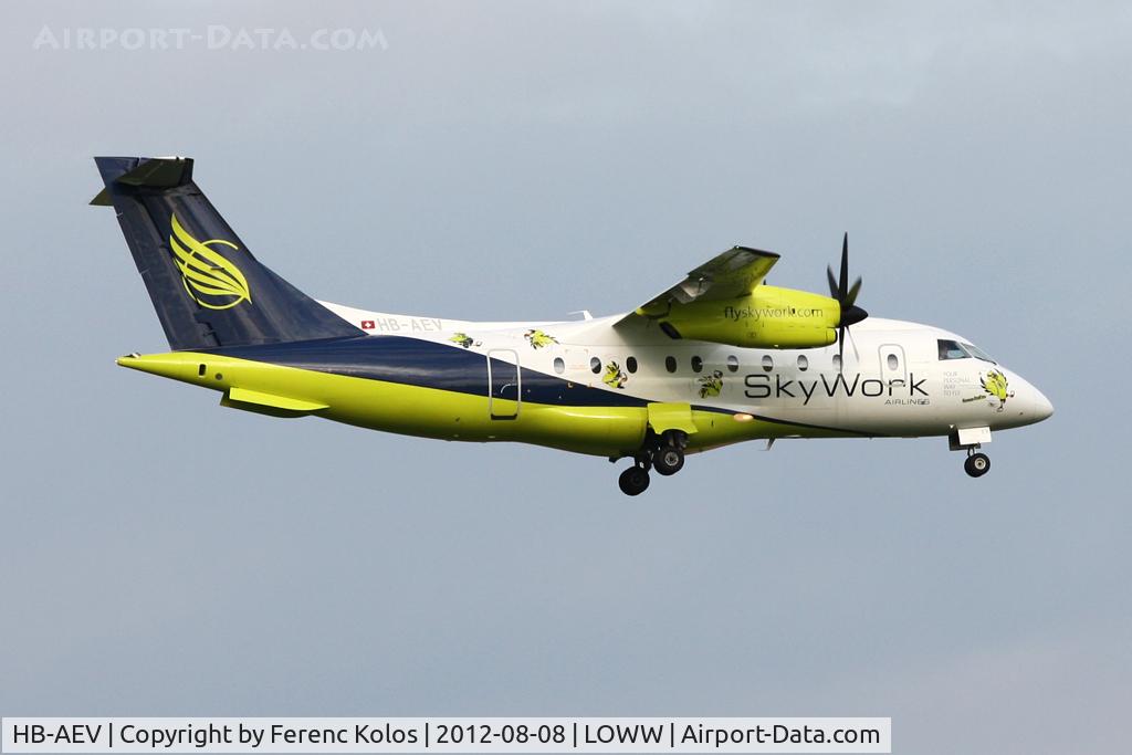 HB-AEV, 1995 Dornier 328-110 C/N 3056, lWien