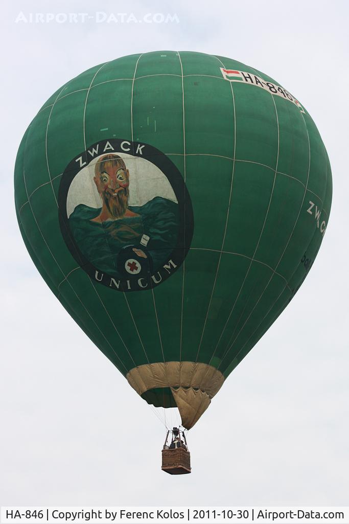 HA-846, 1990 RSZ Balloon RSZ-03/1 C/N 04/90, Dunakeszi