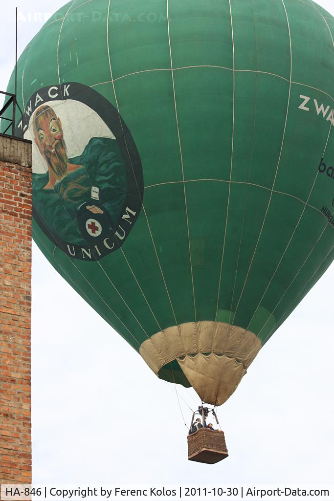 HA-846, 1990 RSZ Balloon RSZ-03/1 C/N 04/90, Dunakeszi