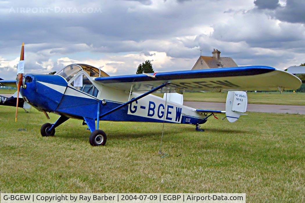 G-BGEW, 1950 Nord NC-854S C/N 63, SNCAC NC854S [63] Kemble~G 09/07/2004.