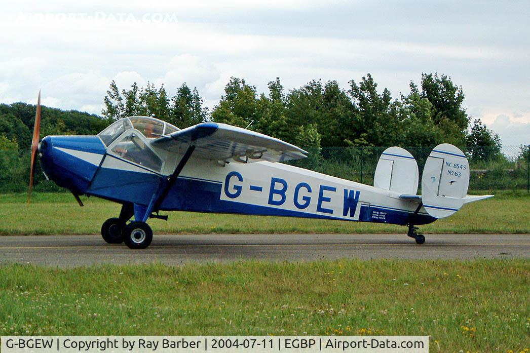 G-BGEW, 1950 Nord NC-854S C/N 63, SNCAC NC854S [63] Kemble~G 11/07/2004