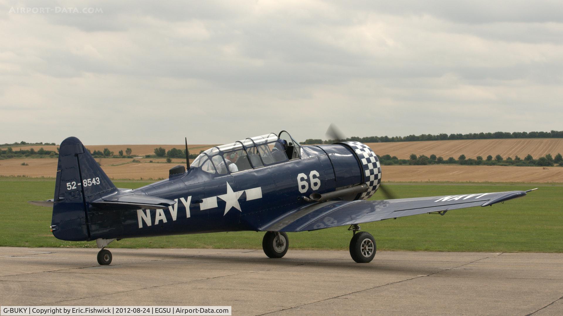 G-BUKY, 1952 Canadian Car & Foundry T-6H Harvard Mk.4M C/N CCF4-464, 2. 52-8543 at Duxford Airfield