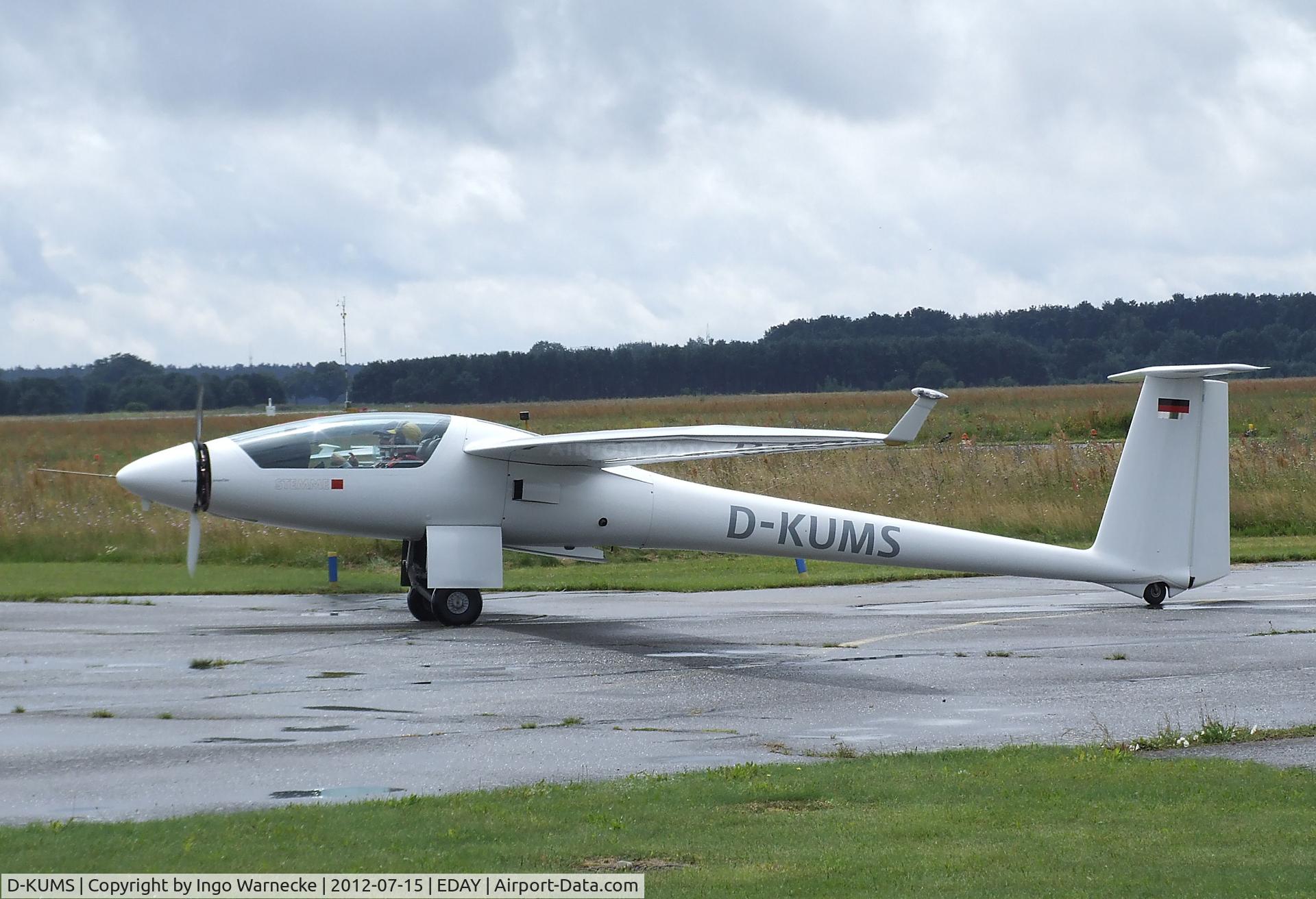 D-KUMS, Stemme S10 C/N Not found D-KUMS, Stemme S-10 at Strausberg airfield