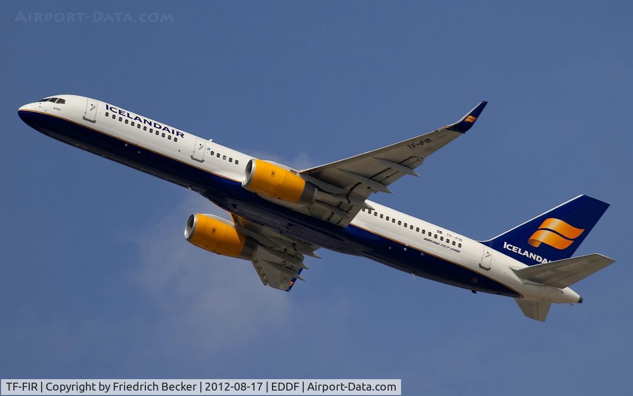 TF-FIR, 1994 Boeing 757-256 C/N 26242, departure from Frankfurt