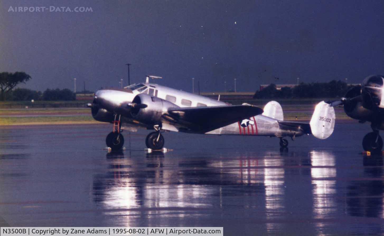 N3500B, 1953 Beech D18S C/N A-973, Freedom Flight Tour stop 1995