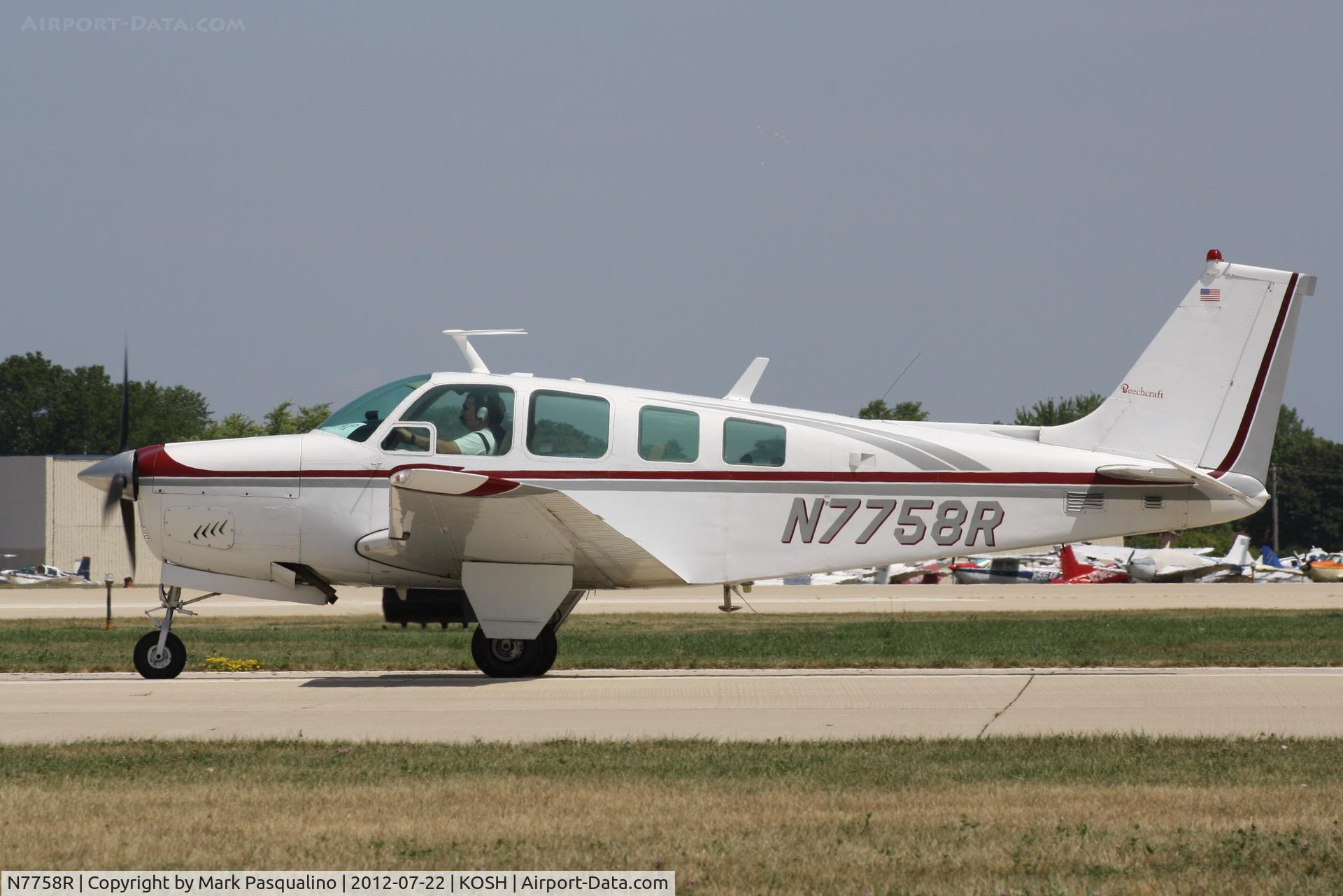 N7758R, 1968 Beech 36 Bonanza C/N E-112, Beech 36