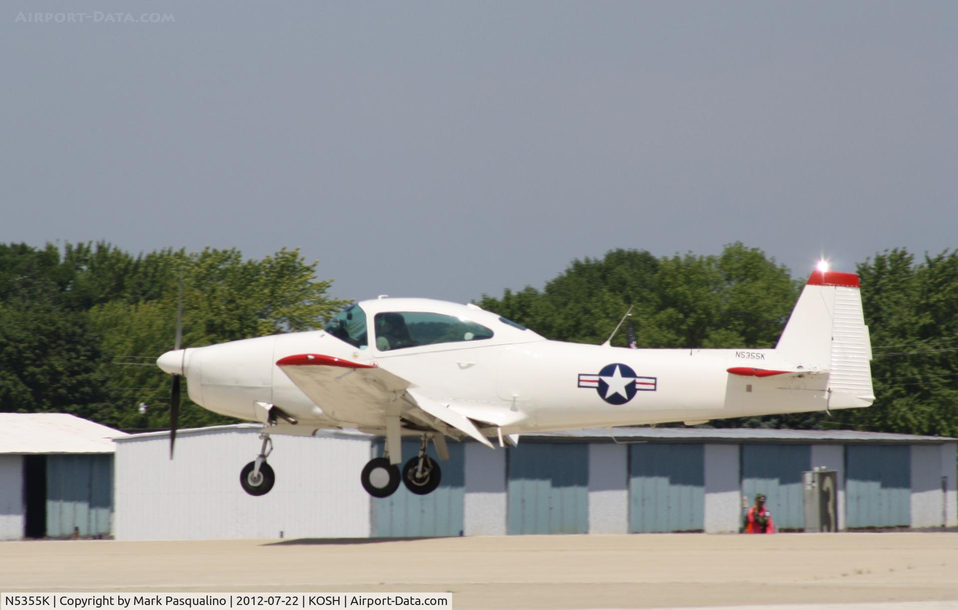 N5355K, 1950 Ryan Navion B C/N NAV-4-2255B, Navion B