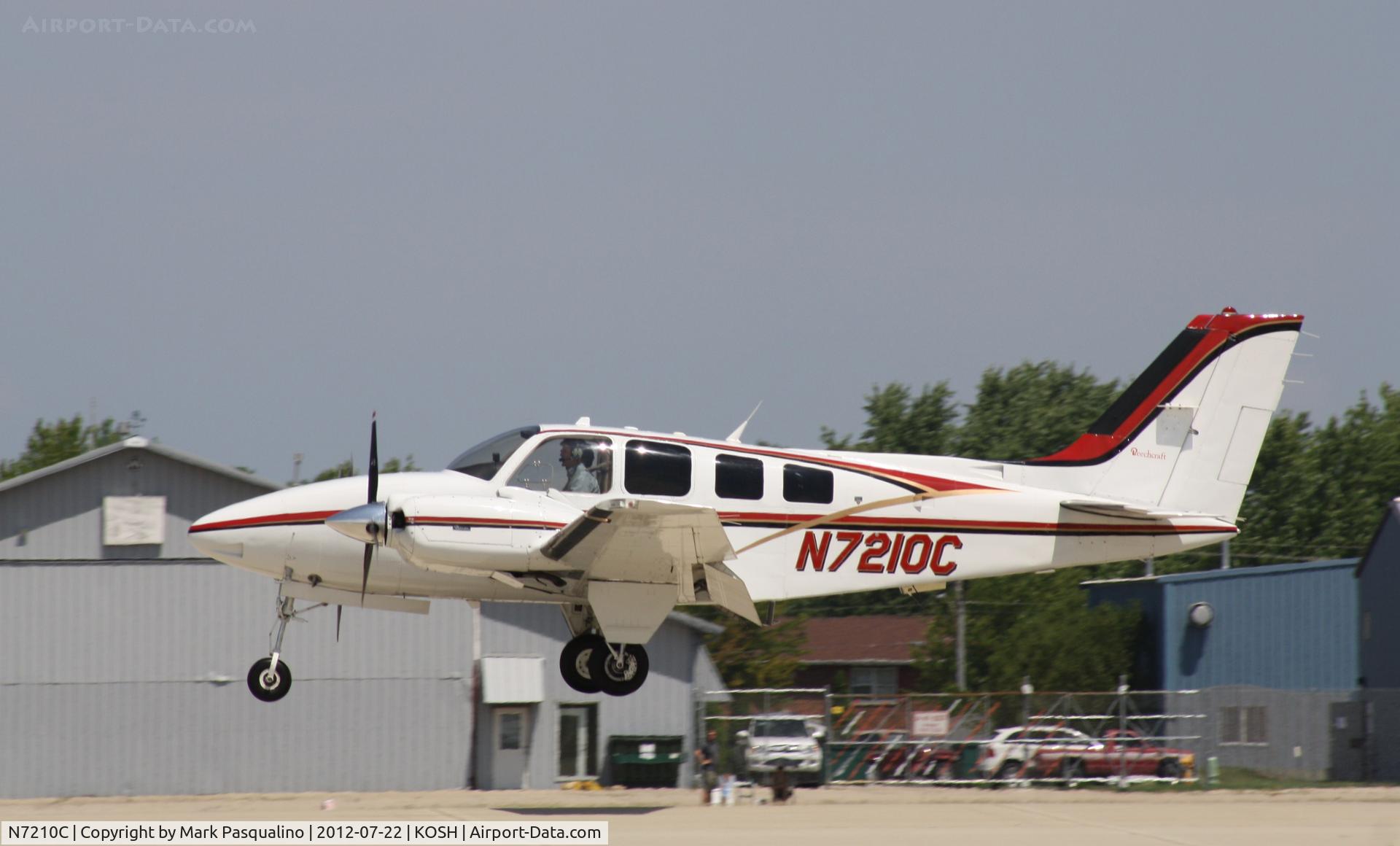 N7210C, 1984 Beech 58 Baron C/N TH-1431, Beech 58