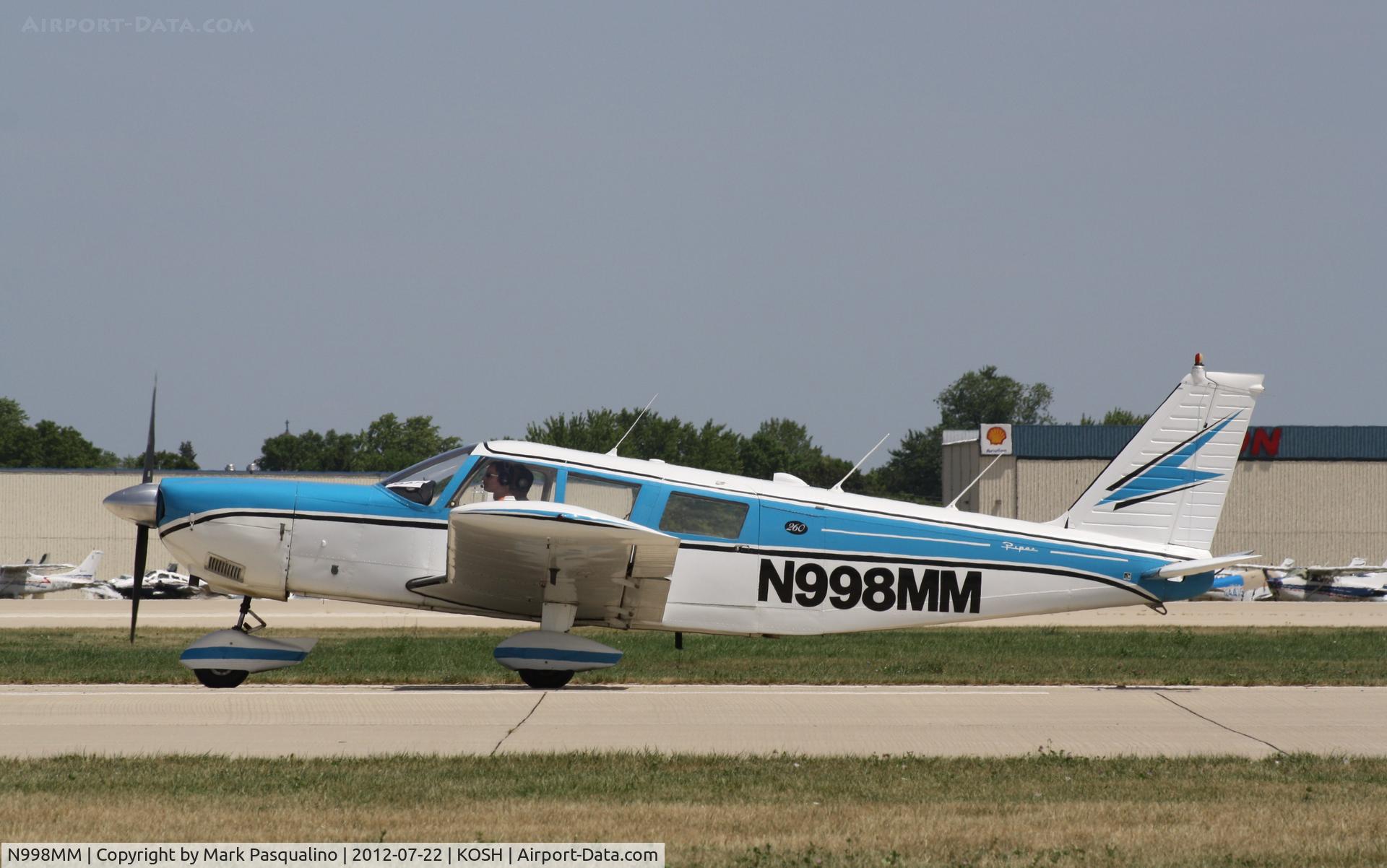 N998MM, 1968 Piper PA-32-260 Cherokee Six C/N 32-1035, Piper PA-32-260
