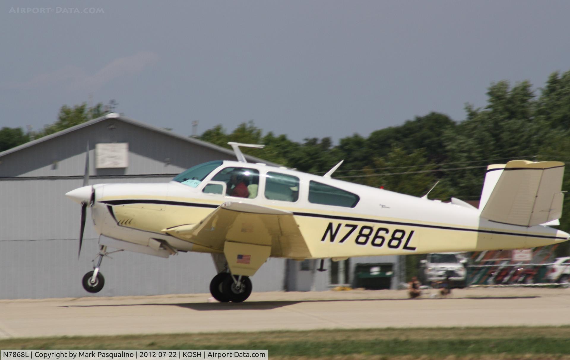 N7868L, 1966 Beech V35 Bonanza C/N D-8292, Beech V35