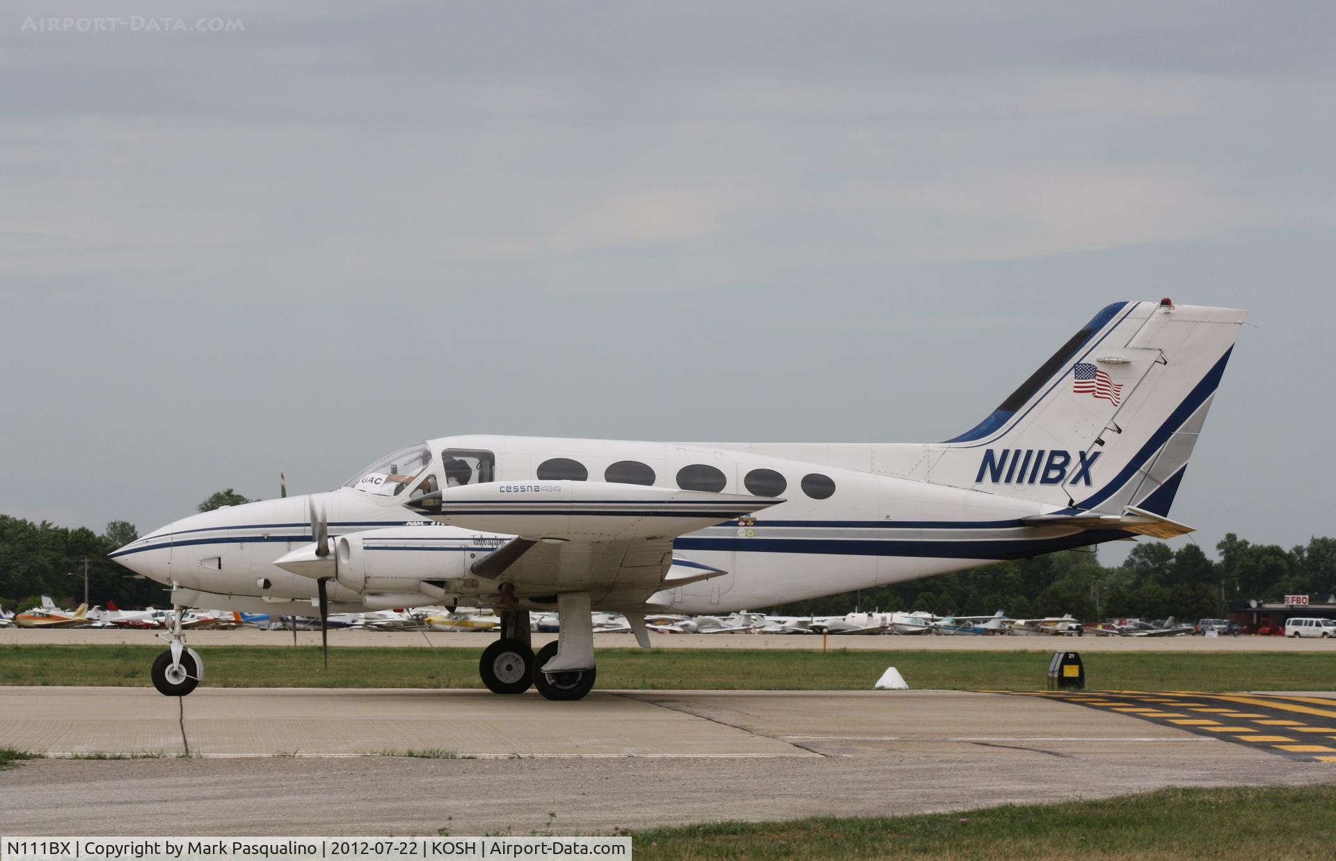 N111BX, 1972 Cessna 414 Chancellor Chancellor C/N 414-0368, Cessna 414