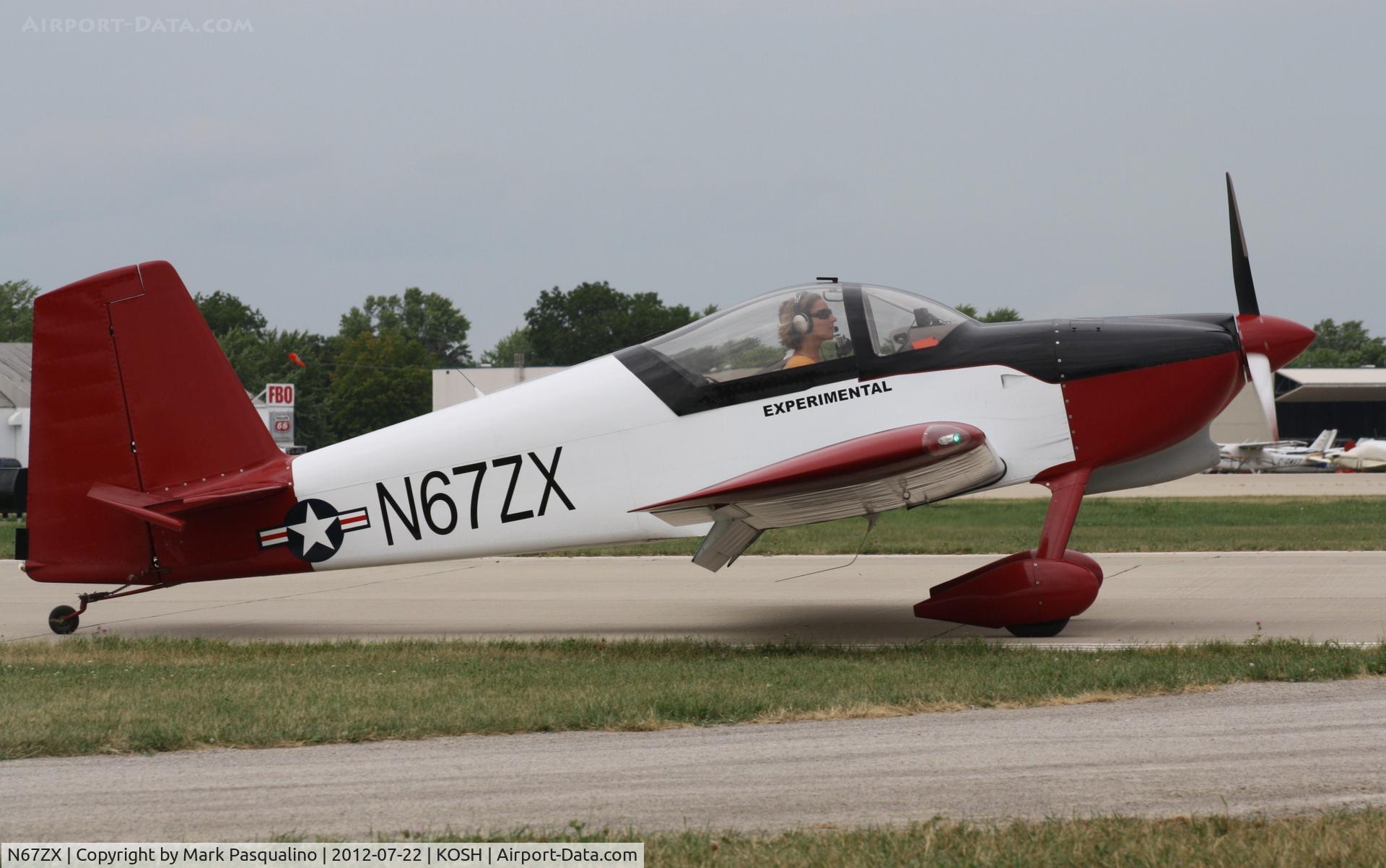 N67ZX, 2007 Vans RV-7 C/N 70416, Vans RV-7