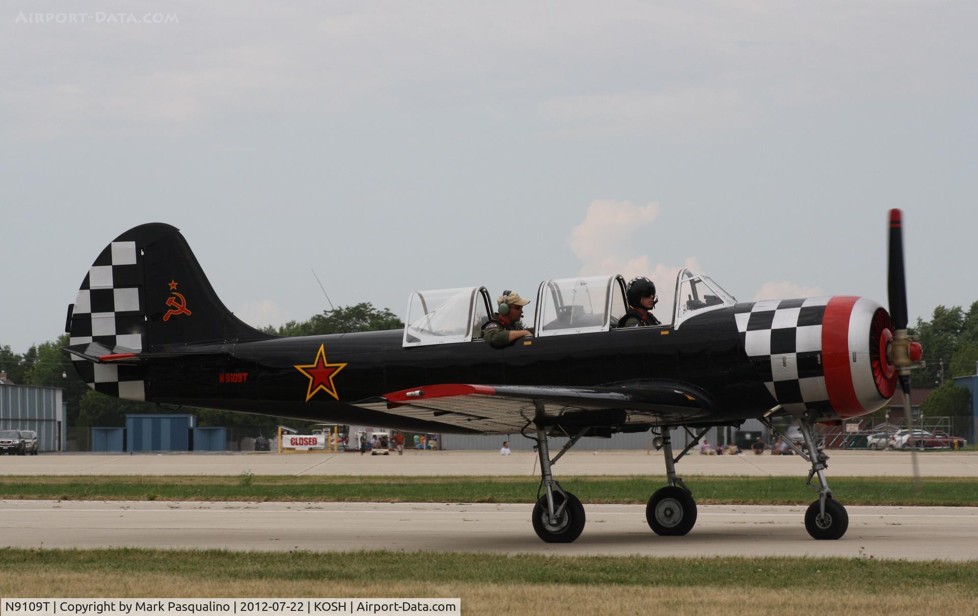 N9109T, 1983 Yakovlev Yak-52 C/N 833606, YAK 52