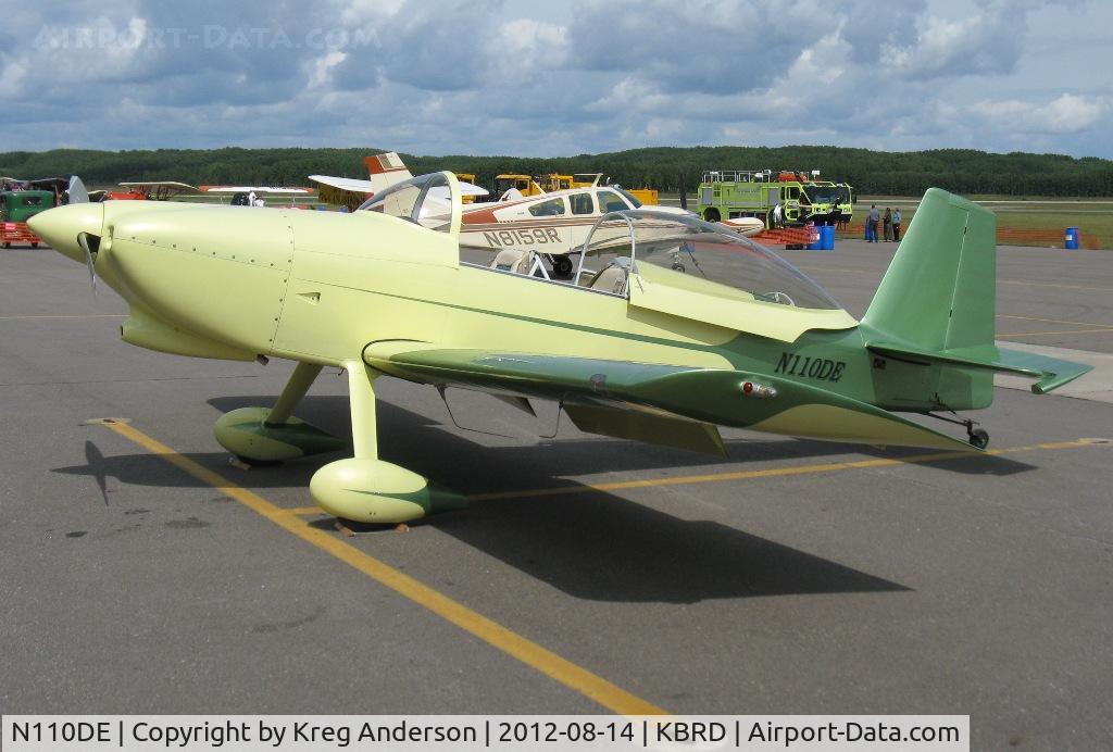 N110DE, 2006 Vans RV-8 C/N 81419, Vans RV-8 on the line in Brainerd, MN.