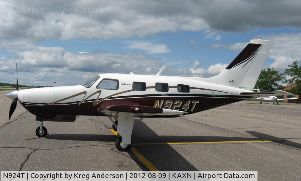 N924T, Piper PA-46-350P Malibu Mirage C/N 4636466, Piper PA-46-350P Malibu Mirage on the line.