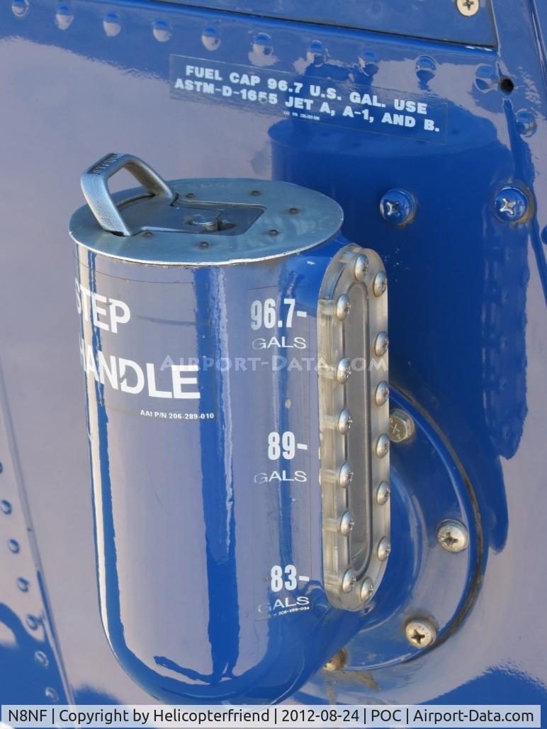 N8NF, 1978 Bell 206B JetRanger C/N 2537, External fuel guage
