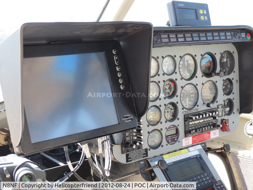 N8NF, 1978 Bell 206B JetRanger C/N 2537, Cockpit area