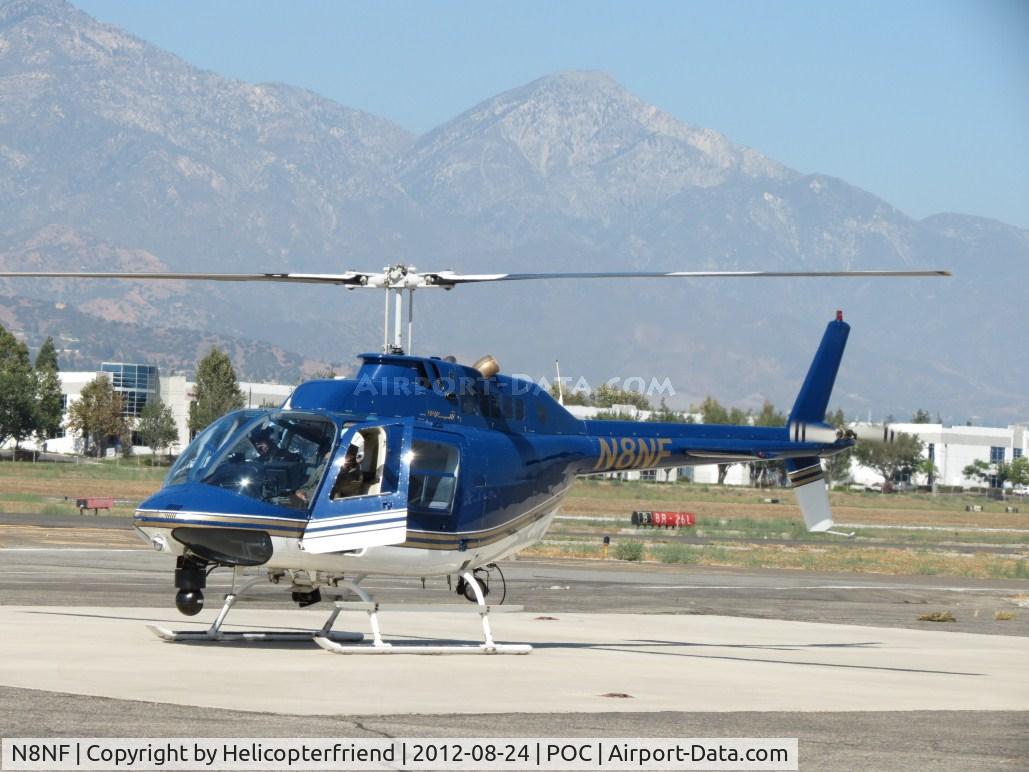 N8NF, 1978 Bell 206B JetRanger C/N 2537, Shutting down parked at PPD helipad