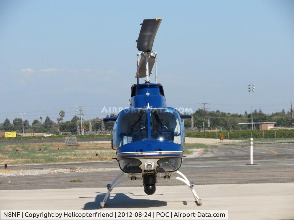 N8NF, 1978 Bell 206B JetRanger C/N 2537, Parked at PPD helipad with main rotor secured