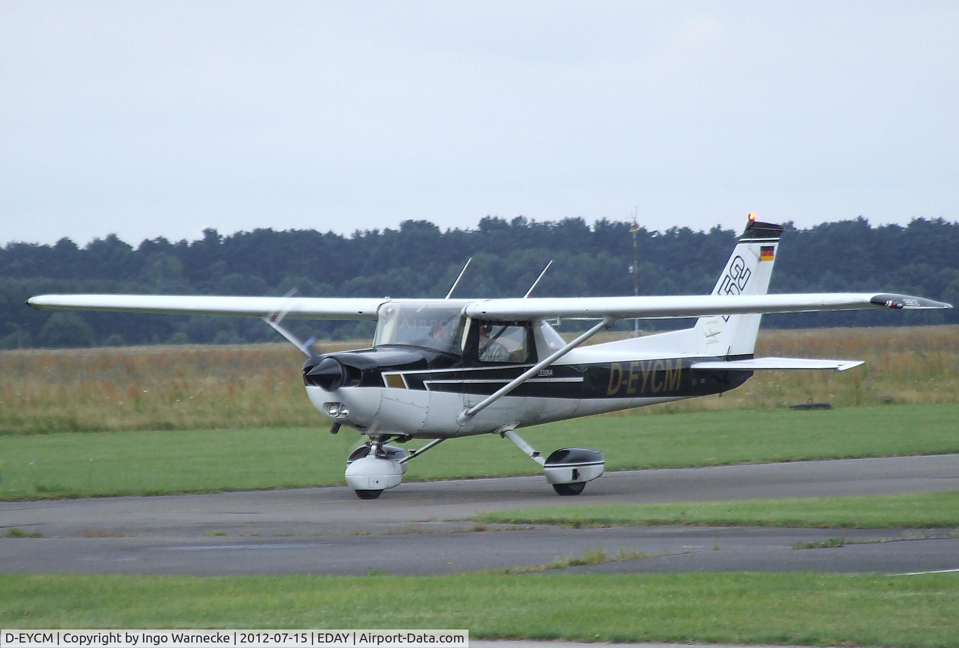D-EYCM, Cessna 152 C/N 15280506, Cessna 152 at Strausberg airfield
