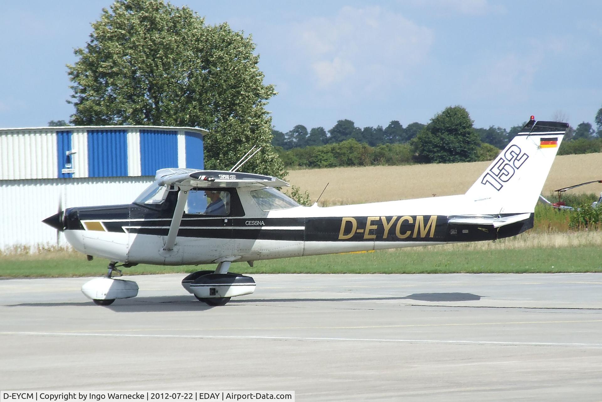 D-EYCM, Cessna 152 C/N 15280506, Cessna 152 at Strausberg airfield