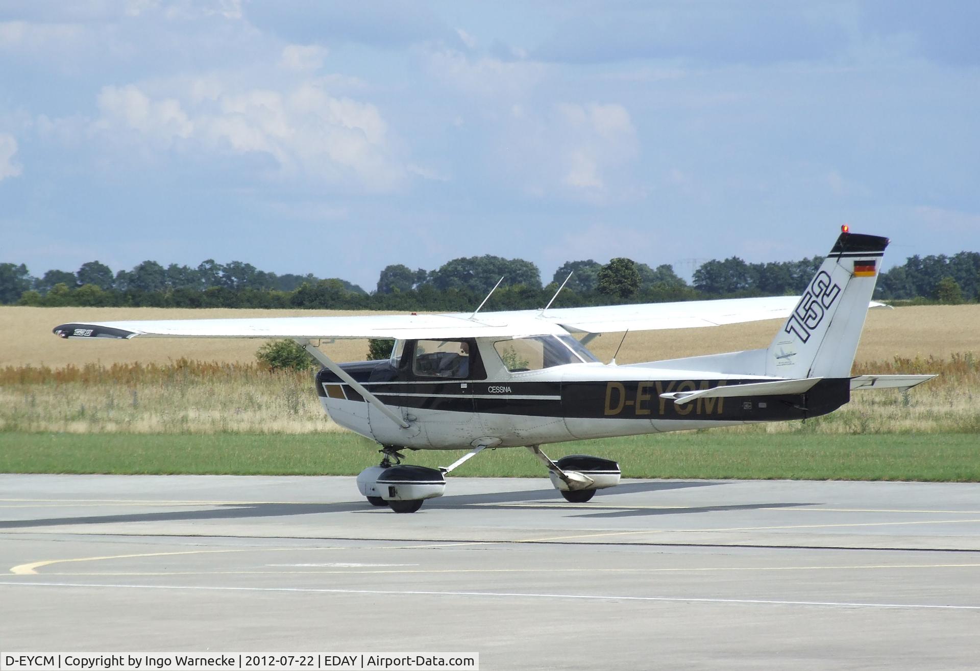 D-EYCM, Cessna 152 C/N 15280506, Cessna 152 at Strausberg airfield