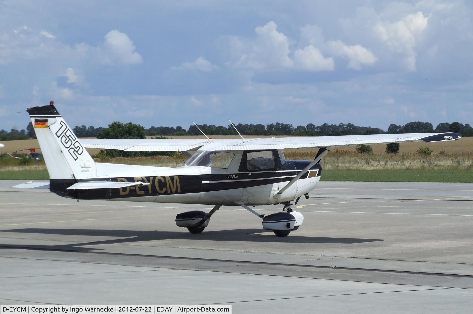 D-EYCM, Cessna 152 C/N 15280506, Cessna 152 at Strausberg airfield