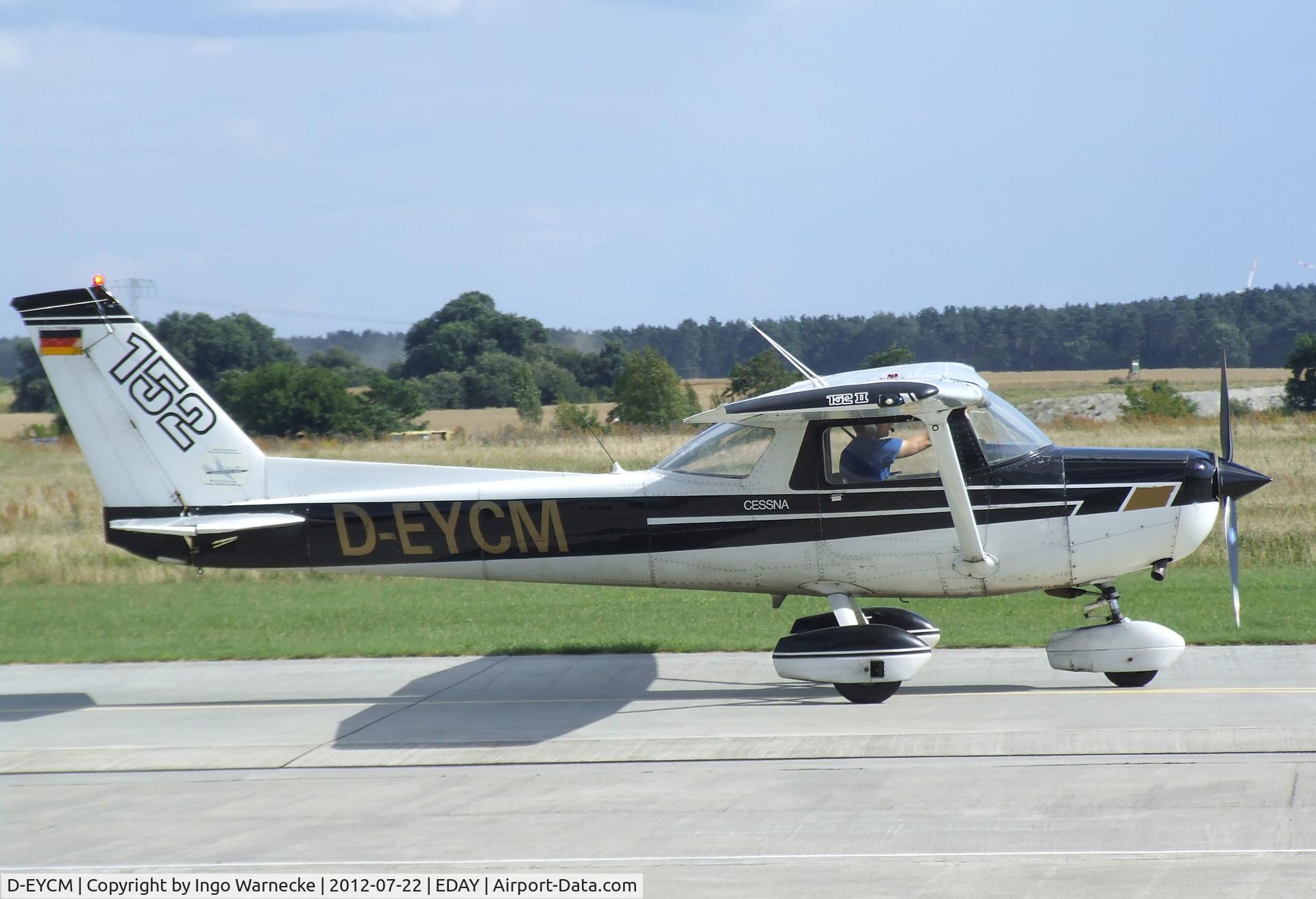 D-EYCM, Cessna 152 C/N 15280506, Cessna 152 at Strausberg airfield