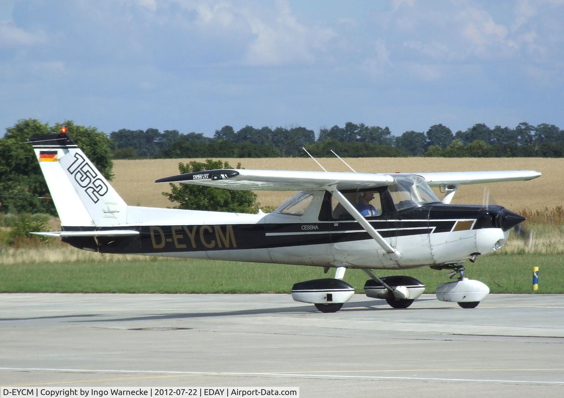 D-EYCM, Cessna 152 C/N 15280506, Cessna 152 at Strausberg airfield