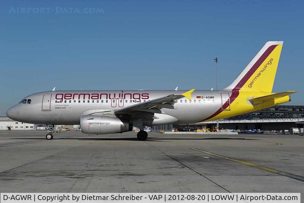 D-AGWR, 2010 Airbus A319-132 C/N 4285, Germanwings Airbus 319