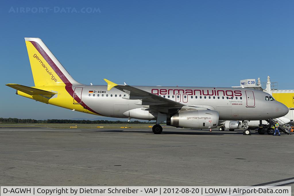 D-AGWH, 2007 Airbus A319-132 C/N 3352, Germanwings Airbus 319