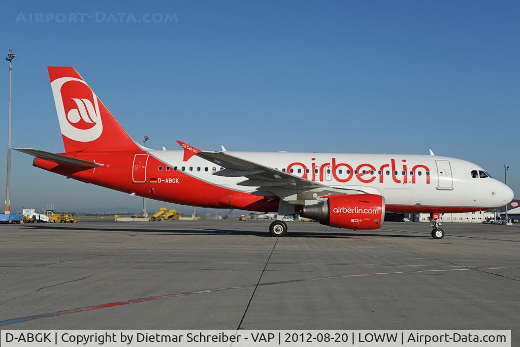 D-ABGK, 2008 Airbus A319-112 C/N 3447, Air Berlin Airbus 319